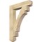 Ekena Millwork Merced Craftsman Rough Sawn Bracket, Douglas Fir, 6"W x 34"D x 46"H BKT06X34X46MRC04RDF - alternate 1